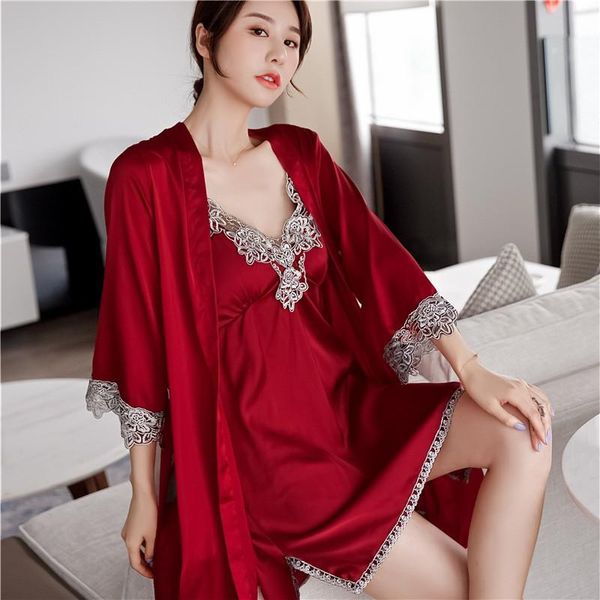 пятно женщина twinset robe set sexy кружево nightyrobe set 2pcs пижама женщина split кимоно платье повседневные главная халата, Black;red
пятно женщина twinset robe set sexy кружево nightyrobe set 2pcs пижама женщина split кимоно платье повседневные главная халата, Black;red