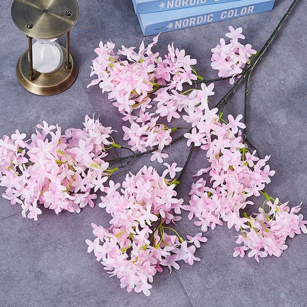 1pcs simulation cherry blossoms aftificial flower high qualitity plant flowers wedding valentine's day party decor fake flower
1pcs simulation cherry blossoms aftificial flower high qualitity plant flowers wedding valentine's day party decor fake flower