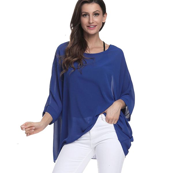women blouse woman plus size batwing sleeve casual loose chiffon blouse shirt o neck solid summer blouses blusas, White
women blouse woman plus size batwing sleeve casual loose chiffon blouse shirt o neck solid summer blouses blusas, White