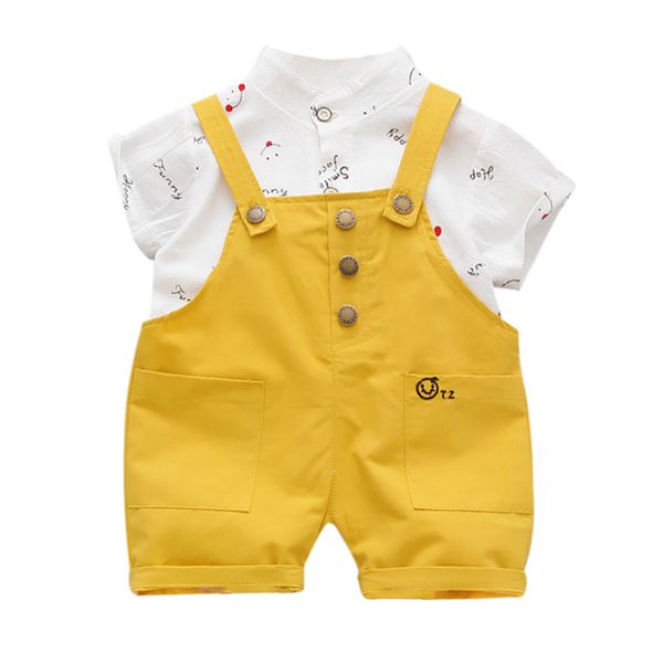 new fashion baby boy clothing sets infants newborn girl clothes shorts sleeve +overalls 2 pcs outfits summer bebes clothing, Blue
new fashion baby boy clothing sets infants newborn girl clothes shorts sleeve +overalls 2 pcs outfits summer bebes clothing, Blue