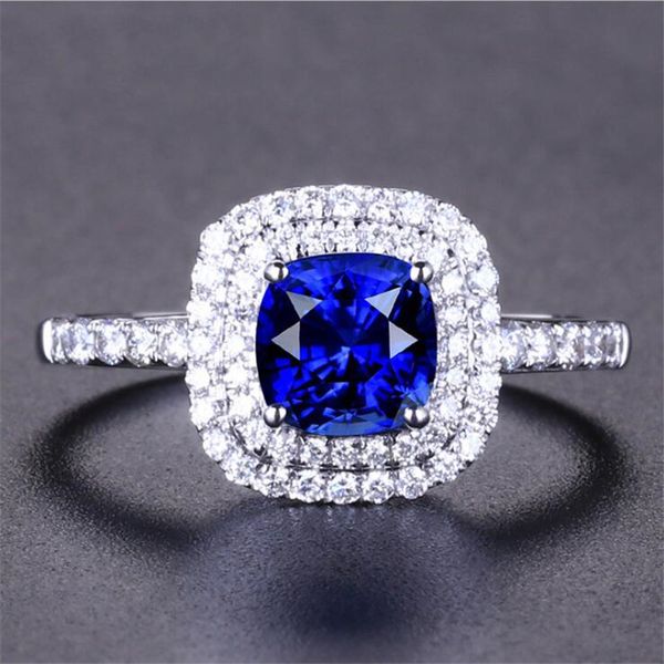selling popular luxury jewelry 925 sterling silver cushion shape blue sapphire cz diamond gemstones pave promise women wedding ring gift, Slivery;golden
selling popular luxury jewelry 925 sterling silver cushion shape blue sapphire cz diamond gemstones pave promise women wedding ring gift, Slivery;golden