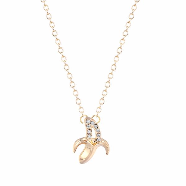 fruit banana cz crystal necklace chokers summer boho chain pendant necklace christmas party gift women girls dropshipping, Silver
fruit banana cz crystal necklace chokers summer boho chain pendant necklace christmas party gift women girls dropshipping, Silver