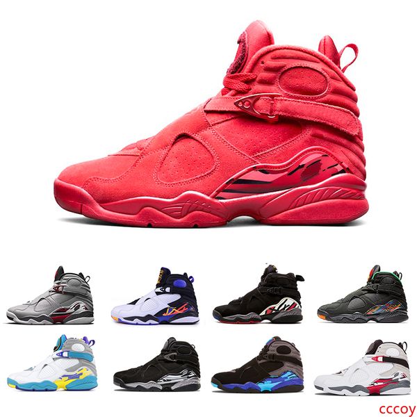 2019 8 3m reflective 8s basketball shoes valentine's day three peat raid chrome white aqua sports shoes outdoor fashion sneakers 41-47
2019 8 3m reflective 8s basketball shoes valentine's day three peat raid chrome white aqua sports shoes outdoor fashion sneakers 41-47