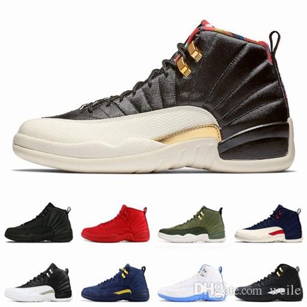 12s cny chinese new year 2019 winterized wntr gym red michigan mens basketball shoes jumpman 12 taxi flu game gamma blue sports sneakers, White;red
12s cny chinese new year 2019 winterized wntr gym red michigan mens basketball shoes jumpman 12 taxi flu game gamma blue sports sneakers, White;red