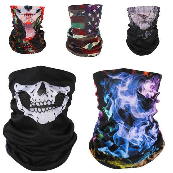 es55i 3d seamless bandanas magic neck buffs motorcycle cycling face skull scarf halloween the shield mask headband hiking skull scarf fac#80, Blue;black 
es55i 3d seamless bandanas magic neck buffs motorcycle cycling face skull scarf halloween the shield mask headband hiking skull scarf fac#80, Blue;black