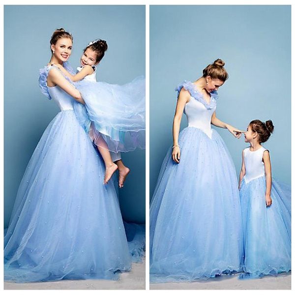 2020 vintage cinderella princess prom dresses beaded pearls tulle matching mother and daughter party gowns flower girl dress, Black
2020 vintage cinderella princess prom dresses beaded pearls tulle matching mother and daughter party gowns flower girl dress, Black