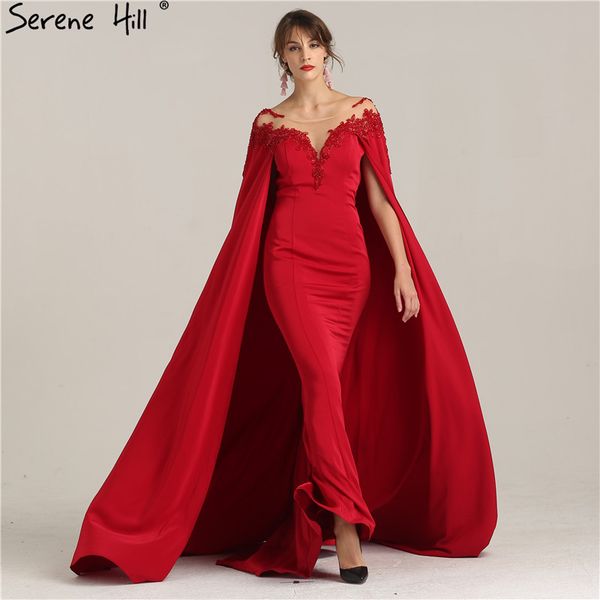 2019 red mermaid evening dress with cap diamond beading with cap formal evening dress serene hill la6217, White;black
2019 red mermaid evening dress with cap diamond beading with cap formal evening dress serene hill la6217, White;black