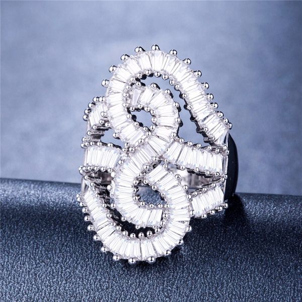 diamond ring ladies rings pomelo white zircon exaggerated full zircon s winding ladies ring stone crystal moissanite garnet b834, Golden;silver
diamond ring ladies rings pomelo white zircon exaggerated full zircon s winding ladies ring stone crystal moissanite garnet b834, Golden;silver