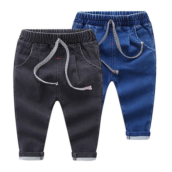 children's fashion jeans boys and girls solid color elastic waist jeans trousers pants kids wear 2 colors, Blue
children's fashion jeans boys and girls solid color elastic waist jeans trousers pants kids wear 2 colors, Blue