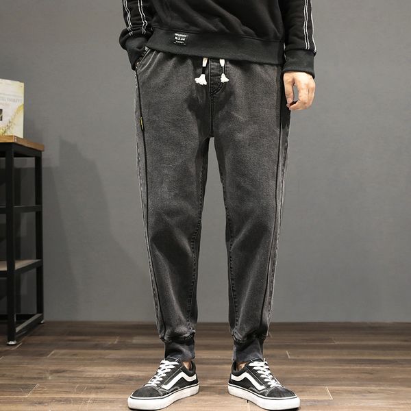 harem jeans men new korean style calca masculina loose beam pants washed elastic vaqueros hombre casual pants jeans for men, Blue
harem jeans men new korean style calca masculina loose beam pants washed elastic vaqueros hombre casual pants jeans for men, Blue