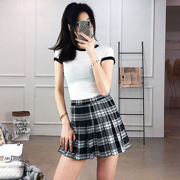 skirts for women mini skirt fashion polyester harajuku high waist pleated skirts women preppy style school uniforms ladies kawaii plaid, Black
skirts for women mini skirt fashion polyester harajuku high waist pleated skirts women preppy style school uniforms ladies kawaii plaid, Black