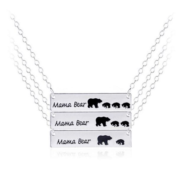 mama bear necklace, mother's day gift, baby shower gift brand jewelry wholesale animal jewelry, Silver
mama bear necklace, mother's day gift, baby shower gift brand jewelry wholesale animal jewelry, Silver