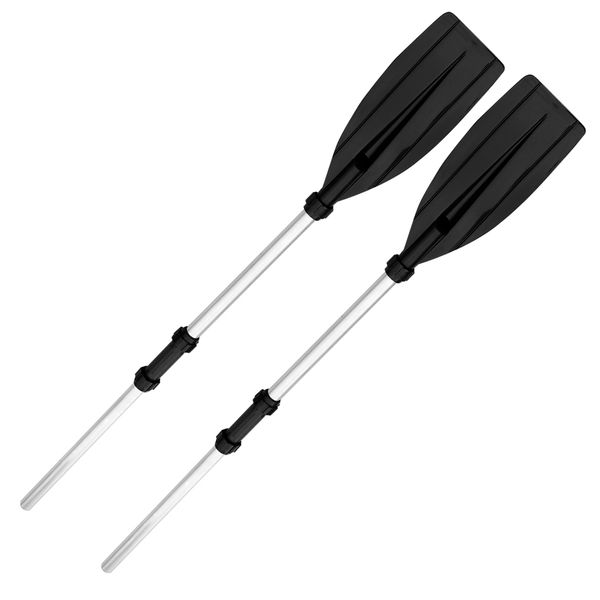 1 pair kayak paddle 49.6 inches - 2-piece heavy duty aluminum alloy lightweight boat oars for inflatable kayaks canoe raft rubber dinghy
1 pair kayak paddle 49.6 inches - 2-piece heavy duty aluminum alloy lightweight boat oars for inflatable kayaks canoe raft rubber dinghy