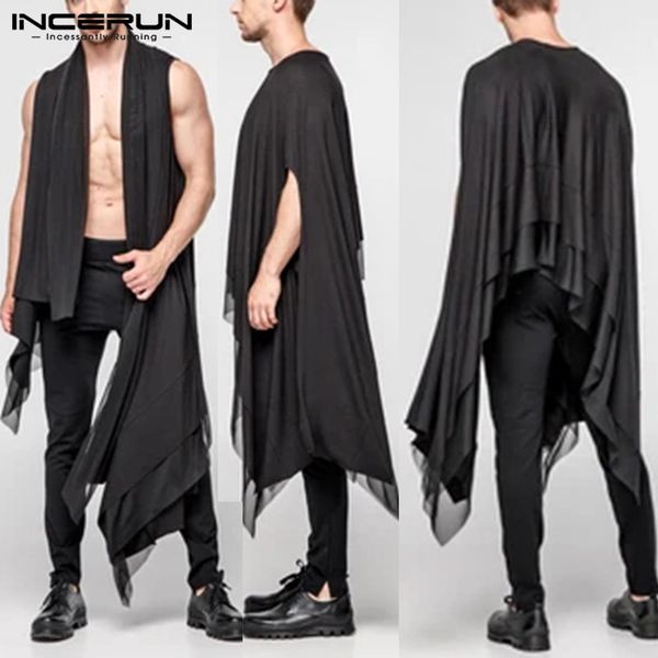 punk стиль мужчины футболка solid color o шеи personality 2020 mens плащ cape сыпучие streetwear нерегулярное топы пуловеры 5xl incerun, White;black
punk стиль мужчины футболка solid color o шеи personality 2020 mens плащ cape сыпучие streetwear нерегулярное топы пуловеры 5xl incerun, White;black