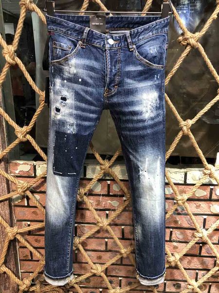 luxury italian designer men's soft ripped distressed blue jeans slim fit distressed holes denim designer casual mens jeans pants trouse
luxury italian designer men's soft ripped distressed blue jeans slim fit distressed holes denim designer casual mens jeans pants trouse