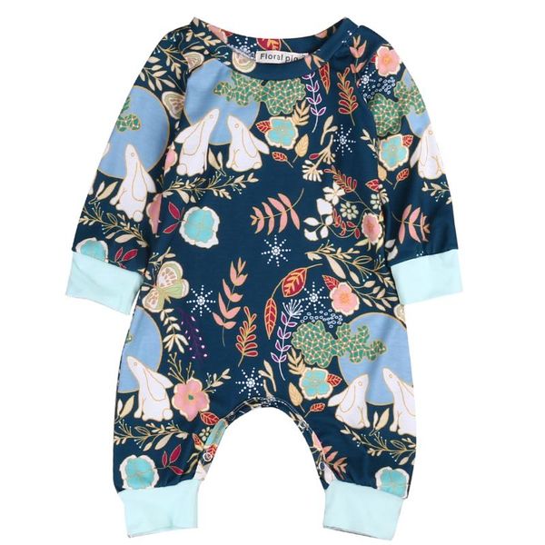 fashion printed newborn baby boys girls cotton long sleeve romper jumpsuit outfits sunsuit clothes, Blue
fashion printed newborn baby boys girls cotton long sleeve romper jumpsuit outfits sunsuit clothes, Blue