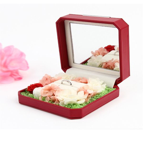 1p red color proposal ring boxes wedding jewelry package luxury ring boxes eternal flower creative jewelry box receiving, Pink;blue
1p red color proposal ring boxes wedding jewelry package luxury ring boxes eternal flower creative jewelry box receiving, Pink;blue