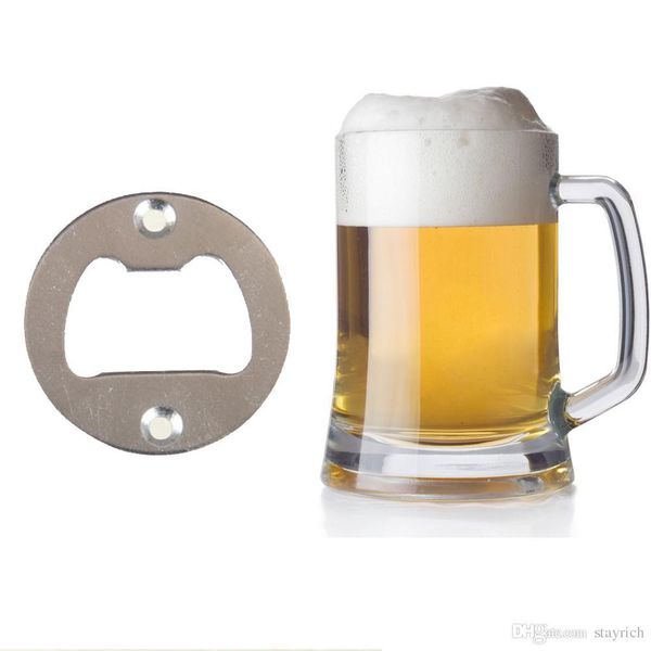 stainless steel bottle opener part countersunk holes round metal strong polished bottle opener insert parts
stainless steel bottle opener part countersunk holes round metal strong polished bottle opener insert parts