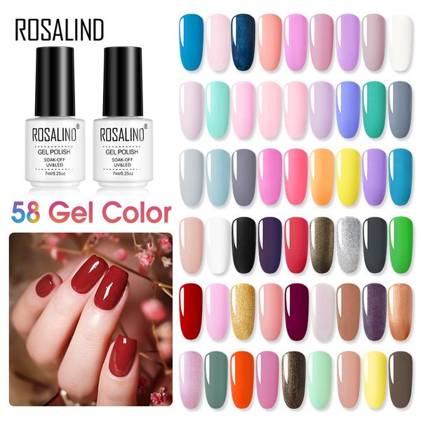rosalind gel polish set all for manicure semi permanent vernis coat uv led gel varnish soak off nail art gel 58 colors, Red;pink
rosalind gel polish set all for manicure semi permanent vernis coat uv led gel varnish soak off nail art gel 58 colors, Red;pink