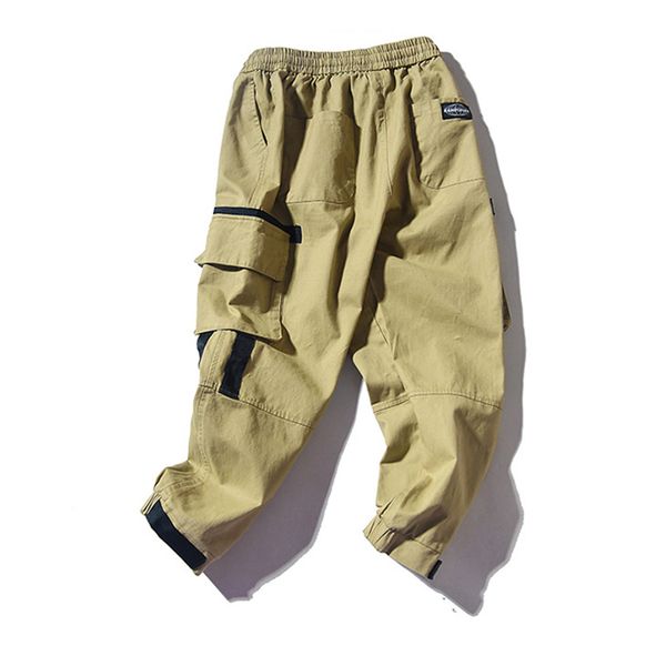 velcro striped patchwork cargo jogger pants for men hip hop overalls sweatpants pencil trousers streetwear casual sport pants, Black
velcro striped patchwork cargo jogger pants for men hip hop overalls sweatpants pencil trousers streetwear casual sport pants, Black