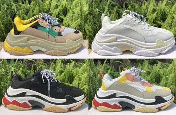 2019 luxury platform triple s designer shoes gym red blue triple black low old dad vintage casual sneakers for men women high quality
2019 luxury platform triple s designer shoes gym red blue triple black low old dad vintage casual sneakers for men women high quality