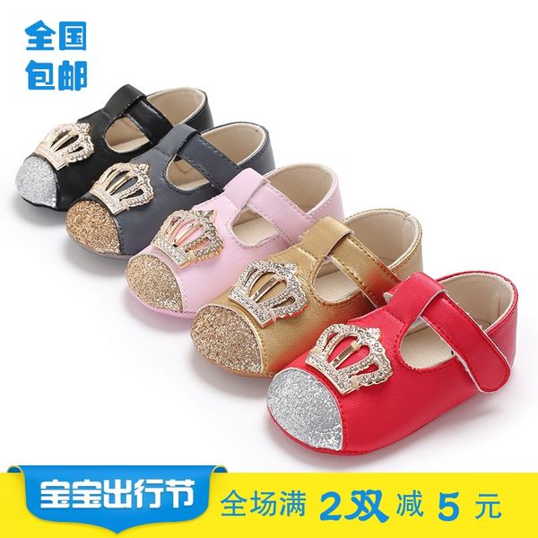 spring and autumn 0-1 year old female baby princess shoes silica gel anti-skid baby toddlers
spring and autumn 0-1 year old female baby princess shoes silica gel anti-skid baby toddlers