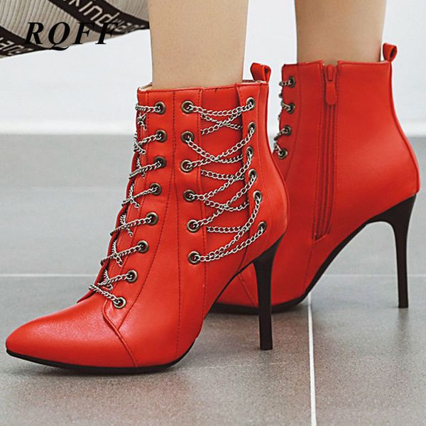 plus big size 12 yellow white red blue black winter new ankle boots women super high thin heels shoes woman metal ring boot
plus big size 12 yellow white red blue black winter new ankle boots women super high thin heels shoes woman metal ring boot