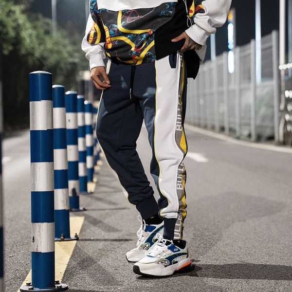 2019 trend spelling color male hip-hop pants street tide brand loose long wei pants, Blue
2019 trend spelling color male hip-hop pants street tide brand loose long wei pants, Blue