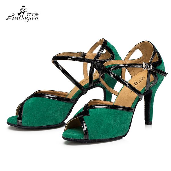 ladingwu green/black flannel soft bottom women sandals salsa latin dance shoes lady ballroom waltz performance dance shoes
ladingwu green/black flannel soft bottom women sandals salsa latin dance shoes lady ballroom waltz performance dance shoes