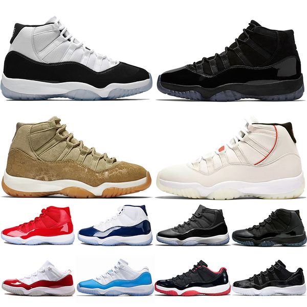 11 11s basketball shoes mens women cap and gown concord 45 platinum tint olive lux unc trainer designer sports sneakers size 36-47
11 11s basketball shoes mens women cap and gown concord 45 platinum tint olive lux unc trainer designer sports sneakers size 36-47