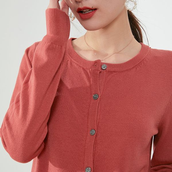 spring new soft women's knitted sweater female o-neck short cardigan loose solid color knitted base, White
spring new soft women's knitted sweater female o-neck short cardigan loose solid color knitted base, White
