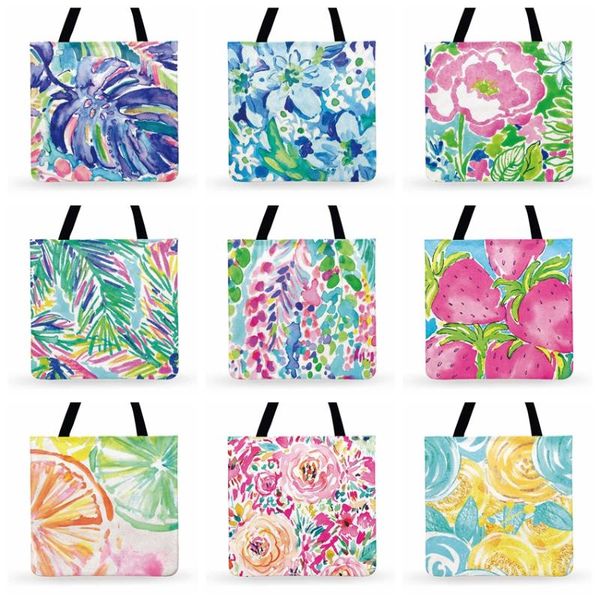 women casual tote watercolor floral green leaves painting print tote bag for ladies shoulder bag shopping outdoor beach
women casual tote watercolor floral green leaves painting print tote bag for ladies shoulder bag shopping outdoor beach