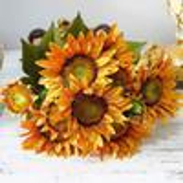 deskartificial flowers home decor garden fake sunflower bouquet european style wedding with leaves autumn 13 heads party
deskartificial flowers home decor garden fake sunflower bouquet european style wedding with leaves autumn 13 heads party