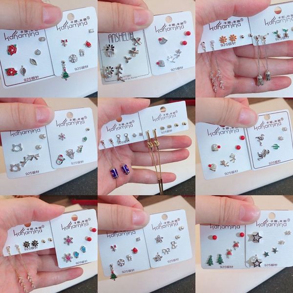 fashion stud earrings for women 2019 statement earring studs korean earing diamond-jewelry 10pairs mix styles jewelery earrings gift ideas, Golden;silver
fashion stud earrings for women 2019 statement earring studs korean earing diamond-jewelry 10pairs mix styles jewelery earrings gift ideas, Golden;silver