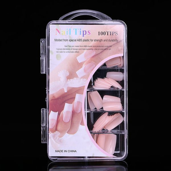 100 pcs/box false nails with case practice polish gel artificial fake tips salon diy nail art nshopping, Red;gold
100 pcs/box false nails with case practice polish gel artificial fake tips salon diy nail art nshopping, Red;gold
