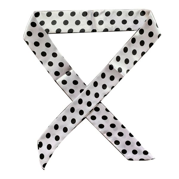 20 styles polka dot neckerchief scarf neck tie slender lines wrapped handbag handle small ribbon decorative wrist wrap, Blue;gray
20 styles polka dot neckerchief scarf neck tie slender lines wrapped handbag handle small ribbon decorative wrist wrap, Blue;gray