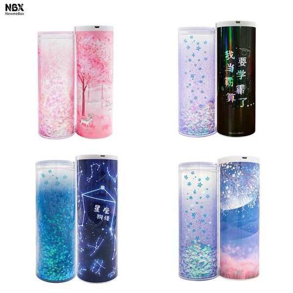 password quicksand stationery box translucent creative multifunctional cylindrical pen case school pink blue pen holder
password quicksand stationery box translucent creative multifunctional cylindrical pen case school pink blue pen holder