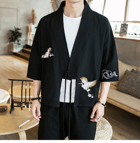 2019 men streetwear chinese style mens summer funny embroidery harajuku male clothing casual male trench coat, Black;brown
2019 men streetwear chinese style mens summer funny embroidery harajuku male clothing casual male trench coat, Black;brown
