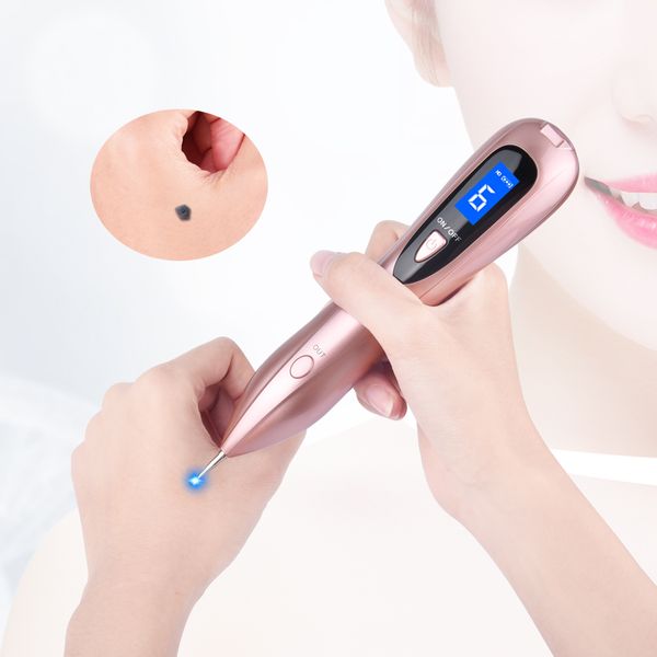 portable mole remover 6-gears adjustable lcd laser freckle warts dot mole dark spot tattoo removal pen rechargeable eraser, Black
portable mole remover 6-gears adjustable lcd laser freckle warts dot mole dark spot tattoo removal pen rechargeable eraser, Black