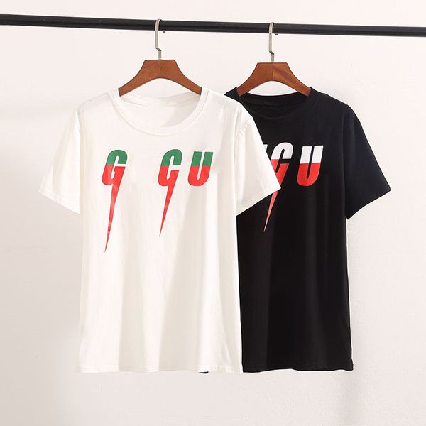 men t-shirt designer letter print women's tee crew neck casual summer clothing breathable solid color wholesale xy1942401, White;black
men t-shirt designer letter print women's tee crew neck casual summer clothing breathable solid color wholesale xy1942401, White;black