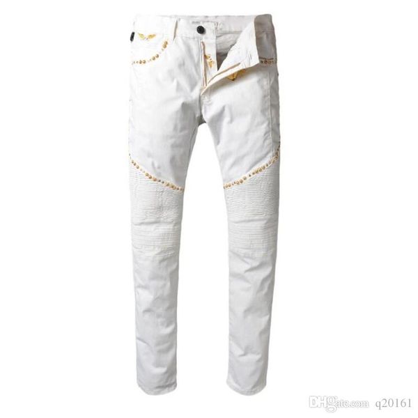 jeans men brand jeans robin 2018 new rivet metal tag golden wings casual robin biker gerade male jeans size 30-42, Blue
jeans men brand jeans robin 2018 new rivet metal tag golden wings casual robin biker gerade male jeans size 30-42, Blue