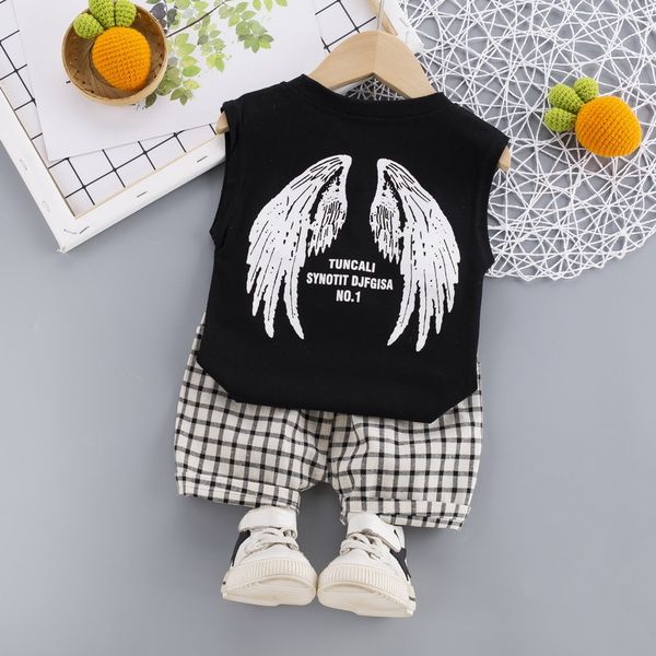 дети летние хлопковые детские мальчики одежда письмо printed vest lattice шорты 2pcs / наборы infant out kids fashion малыш костюмы, White
дети летние хлопковые детские мальчики одежда письмо printed vest lattice шорты 2pcs / наборы infant out kids fashion малыш костюмы, White