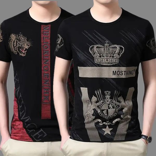 men's round neck short-sleeved t-shirt compassionate young digital printing bottoming loose ice silk short-sleeve t-shirt men's cl, White;black
men's round neck short-sleeved t-shirt compassionate young digital printing bottoming loose ice silk short-sleeve t-shirt men's cl, White;black