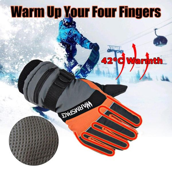 winter electric heated thermal gloves windproof waterproof outdoor gloves anti-slip thicken with zipper slot, Black
winter electric heated thermal gloves windproof waterproof outdoor gloves anti-slip thicken with zipper slot, Black