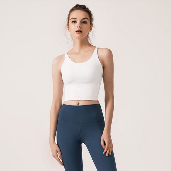 new women sports solid color bra yoga gym workout vest backless bra fitness running lady underwear home training cross strap cloth, Blue;gray
new women sports solid color bra yoga gym workout vest backless bra fitness running lady underwear home training cross strap cloth, Blue;gray