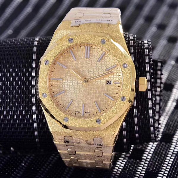 wholesale diamond automatic royal frosted black dial oak mens 18k gold watch silver-tone hands fixed bezel 42mm size glide mens watch, Slivery;brown
wholesale diamond automatic royal frosted black dial oak mens 18k gold watch silver-tone hands fixed bezel 42mm size glide mens watch, Slivery;brown