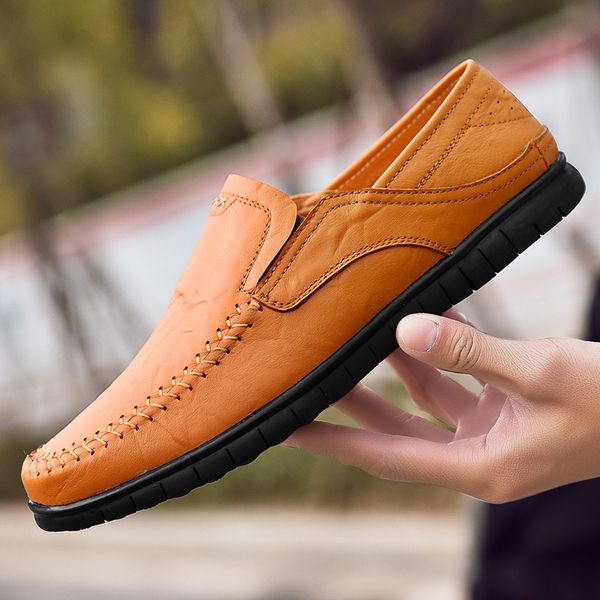men loafers leather shoes outdoor fashion driving shoes zapatos de hombreloafers moccasins men slip on flats for i, Black
men loafers leather shoes outdoor fashion driving shoes zapatos de hombreloafers moccasins men slip on flats for i, Black
