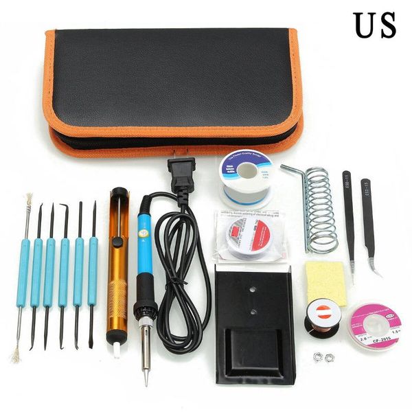 60w 110/ 220v electric adjustable temperature welding soldering iron tool kits 
60w 110/ 220v electric adjustable temperature welding soldering iron tool kits