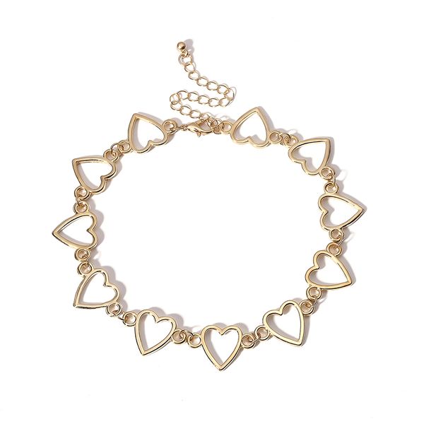 sweet love heart choker necklace cute punk hollow heart necklace jewelry girlfriend charming gift pendant choker, Golden;silver
sweet love heart choker necklace cute punk hollow heart necklace jewelry girlfriend charming gift pendant choker, Golden;silver
