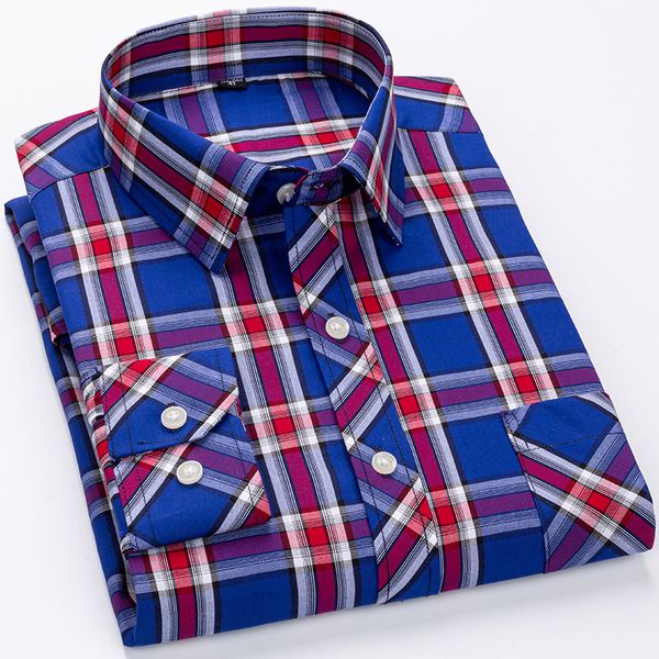100% cotton long-sleeved plaid shirts for men fashion regular fit anti wrinkle comfortable mens checkered casual shirts 13colors, White;black
100% cotton long-sleeved plaid shirts for men fashion regular fit anti wrinkle comfortable mens checkered casual shirts 13colors, White;black